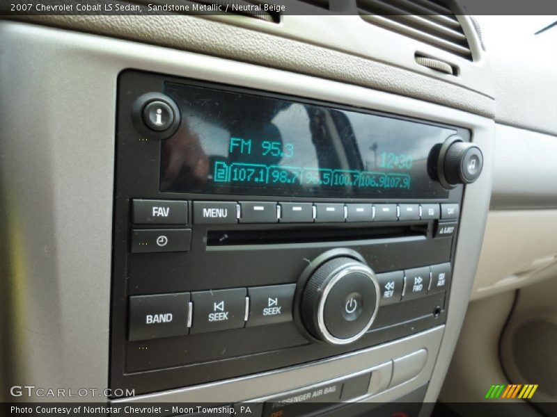 Sandstone Metallic / Neutral Beige 2007 Chevrolet Cobalt LS Sedan