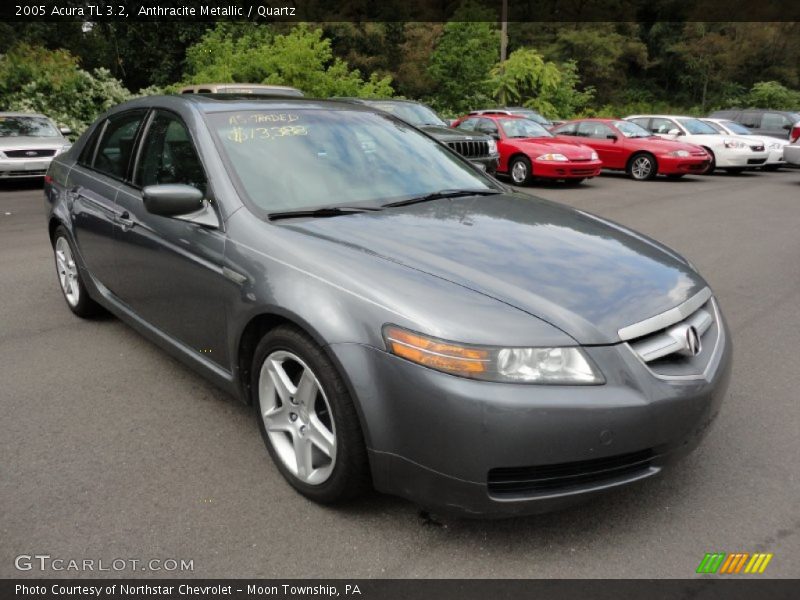 Anthracite Metallic / Quartz 2005 Acura TL 3.2