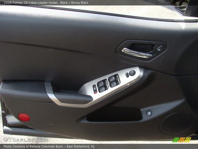 Black / Ebony Black 2008 Pontiac G6 Value Leader Sedan