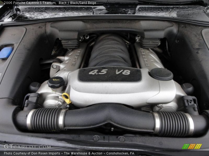 Black / Black/Sand Beige 2006 Porsche Cayenne S Titanium
