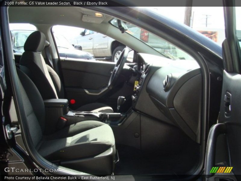 Black / Ebony Black 2008 Pontiac G6 Value Leader Sedan