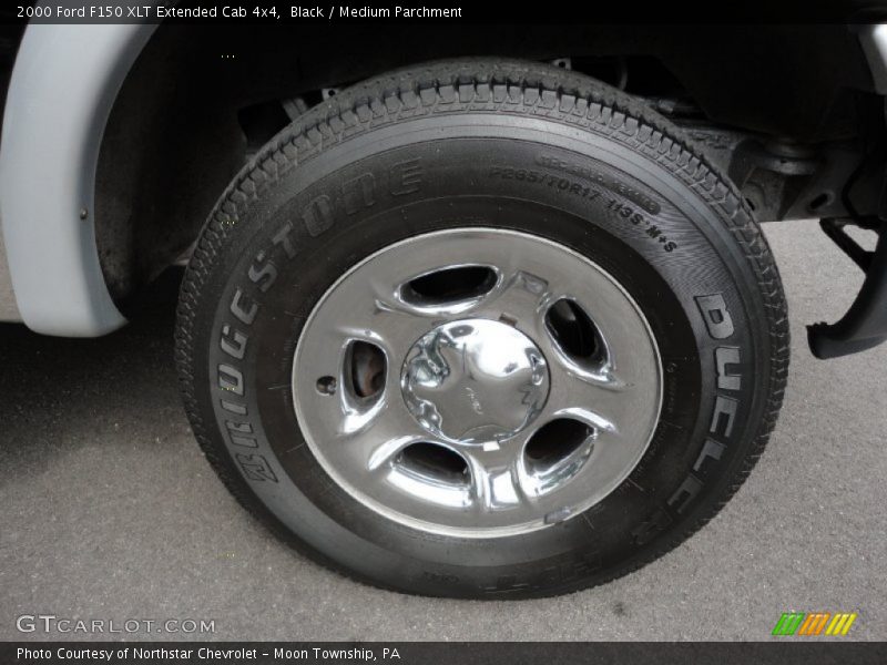 Black / Medium Parchment 2000 Ford F150 XLT Extended Cab 4x4