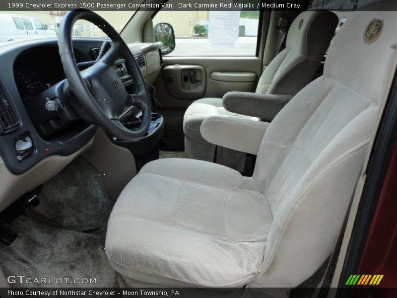  1999 Express 1500 Passenger Conversion Van Medium Gray Interior