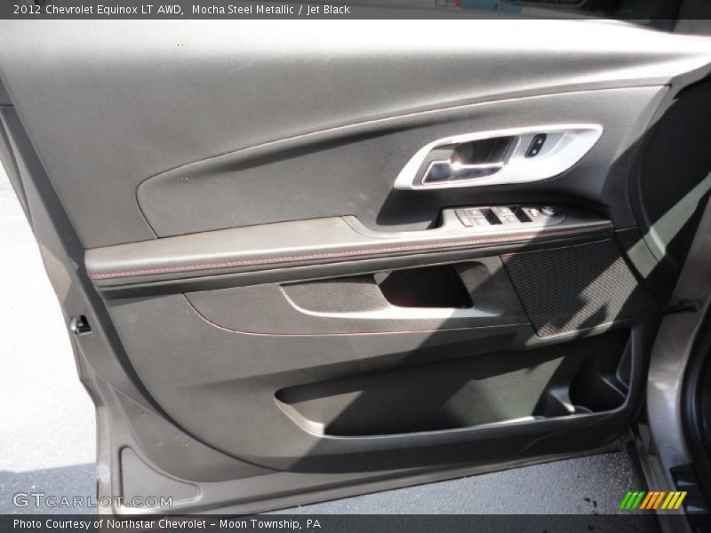 Mocha Steel Metallic / Jet Black 2012 Chevrolet Equinox LT AWD