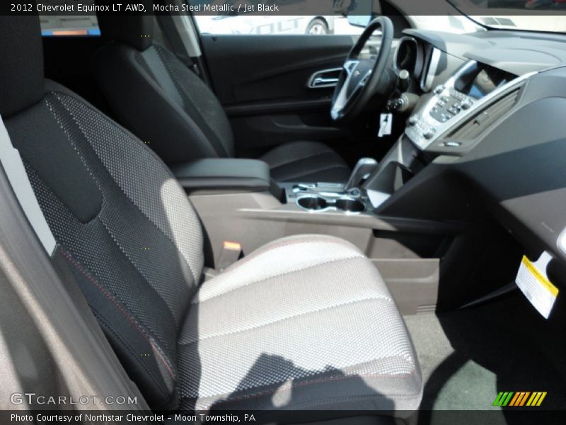 Mocha Steel Metallic / Jet Black 2012 Chevrolet Equinox LT AWD