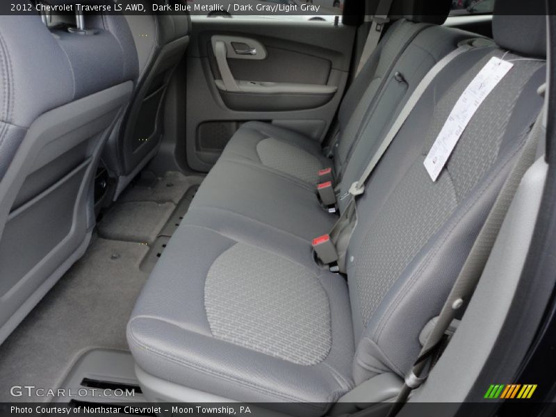  2012 Traverse LS AWD Dark Gray/Light Gray Interior