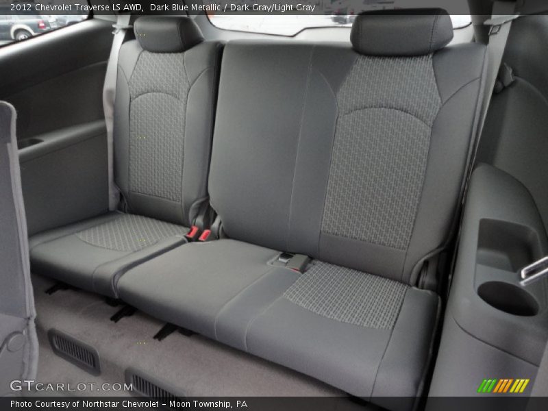  2012 Traverse LS AWD Dark Gray/Light Gray Interior