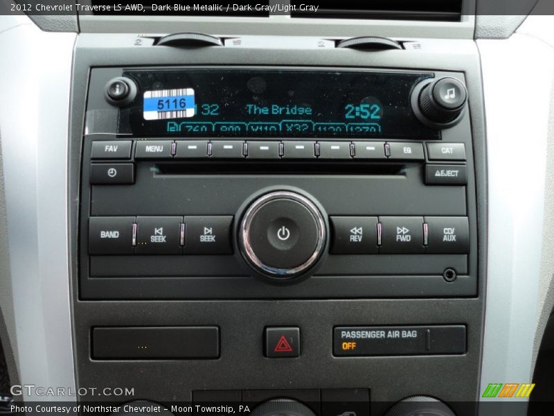 Audio System of 2012 Traverse LS AWD