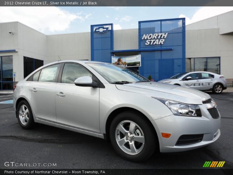 Silver Ice Metallic / Jet Black 2012 Chevrolet Cruze LT