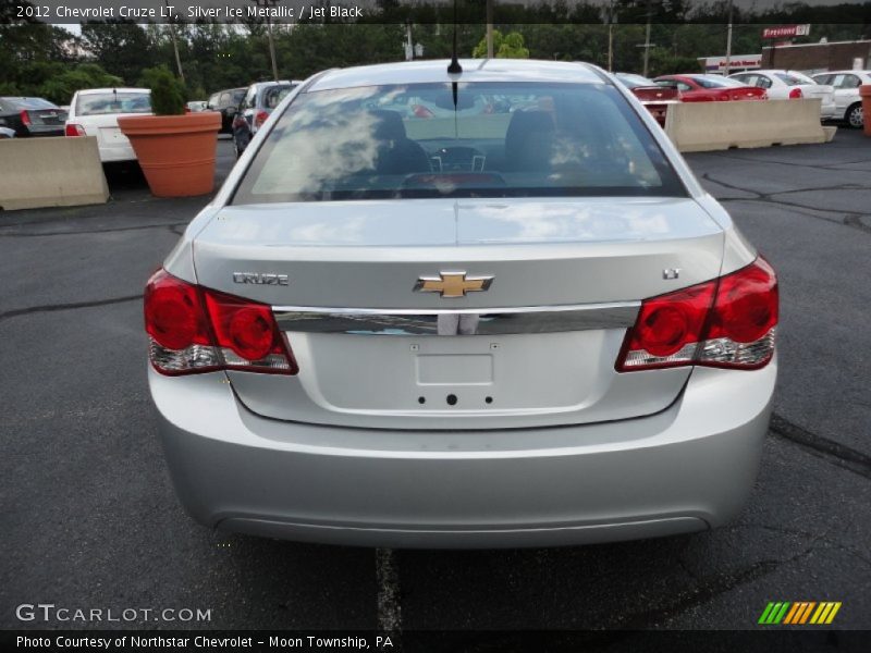Silver Ice Metallic / Jet Black 2012 Chevrolet Cruze LT