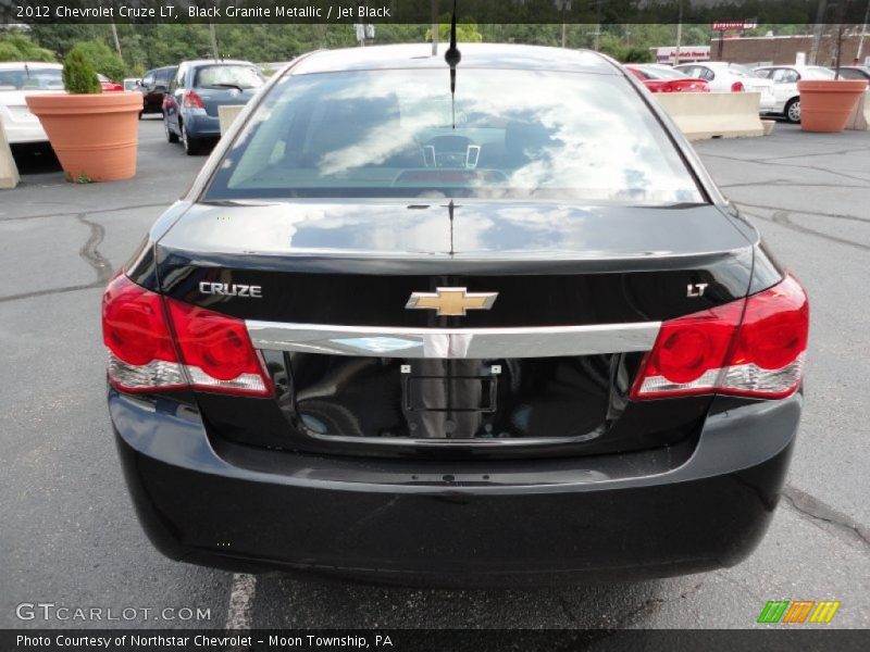 Black Granite Metallic / Jet Black 2012 Chevrolet Cruze LT