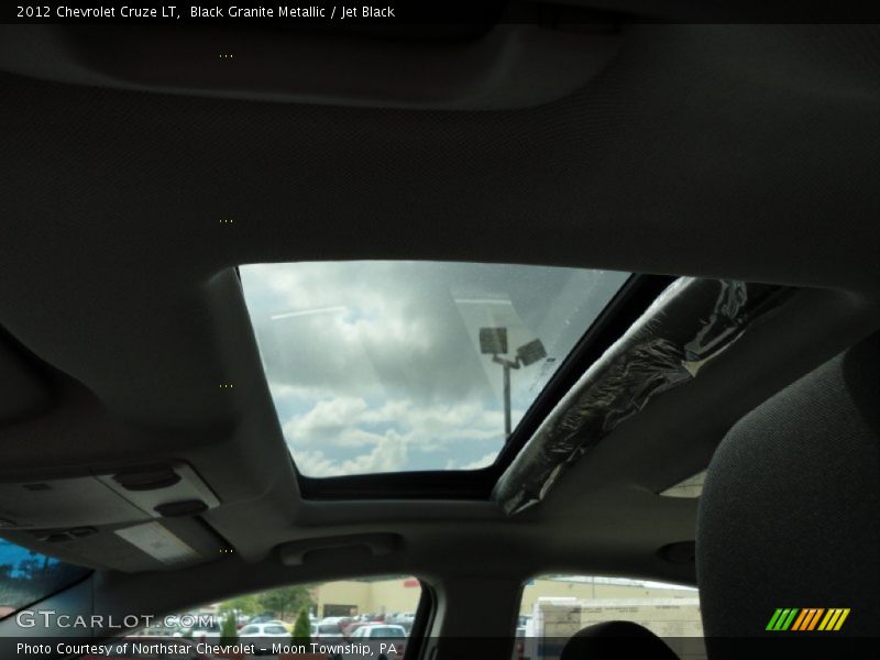 Black Granite Metallic / Jet Black 2012 Chevrolet Cruze LT
