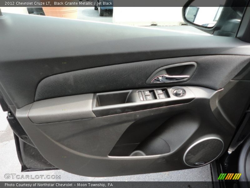 Black Granite Metallic / Jet Black 2012 Chevrolet Cruze LT
