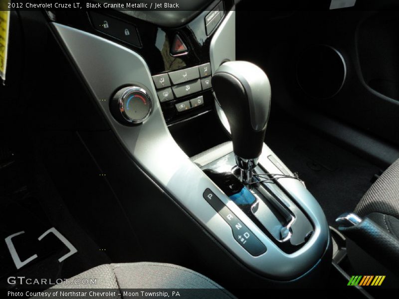 Black Granite Metallic / Jet Black 2012 Chevrolet Cruze LT