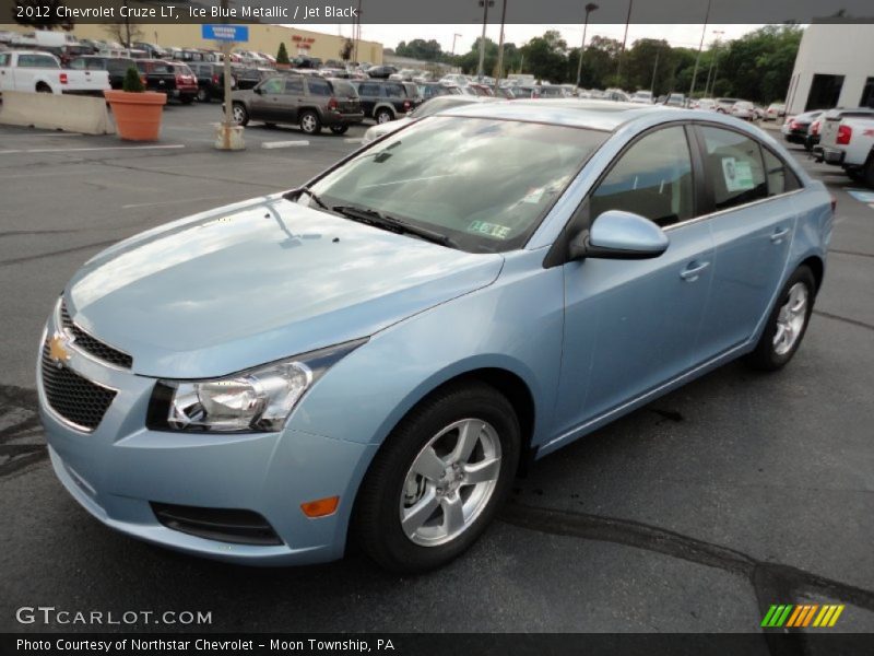 Ice Blue Metallic / Jet Black 2012 Chevrolet Cruze LT