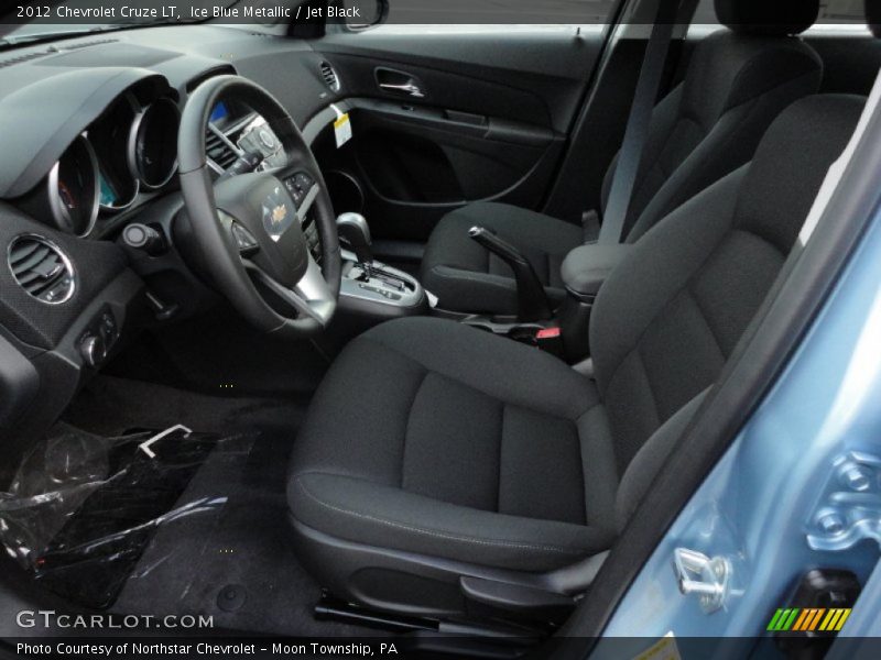 Ice Blue Metallic / Jet Black 2012 Chevrolet Cruze LT