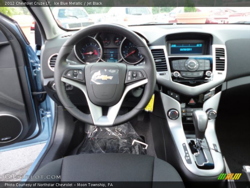 Ice Blue Metallic / Jet Black 2012 Chevrolet Cruze LT