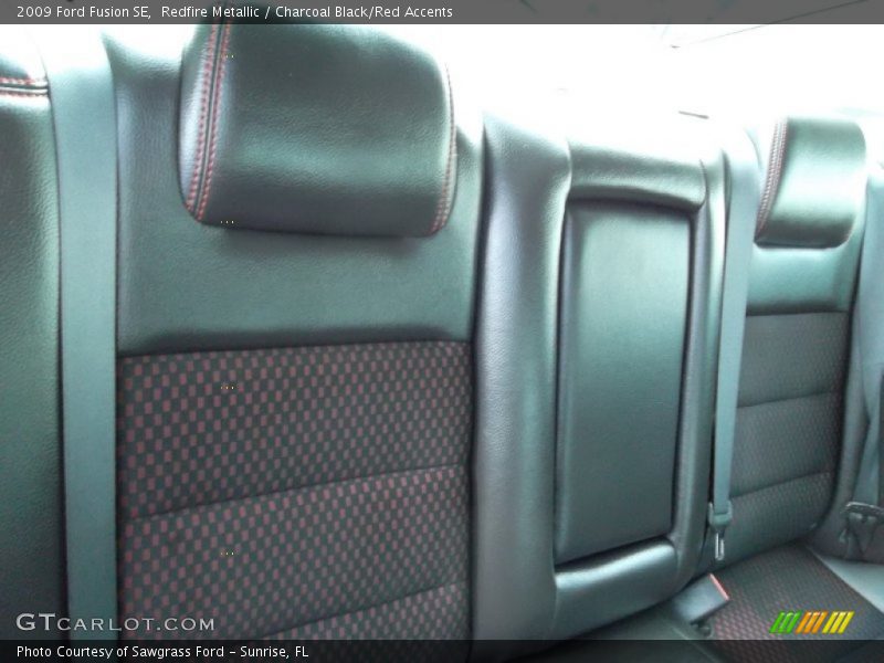 Redfire Metallic / Charcoal Black/Red Accents 2009 Ford Fusion SE