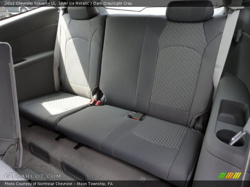 Silver Ice Metallic / Dark Gray/Light Gray 2012 Chevrolet Traverse LS
