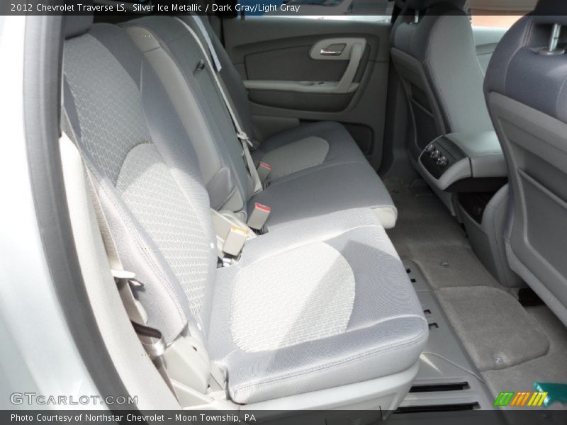 Silver Ice Metallic / Dark Gray/Light Gray 2012 Chevrolet Traverse LS