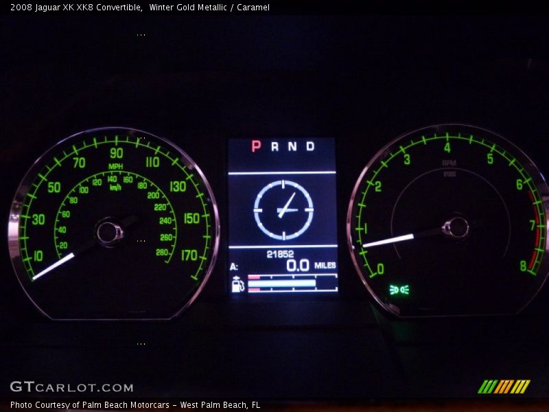  2008 XK XK8 Convertible XK8 Convertible Gauges