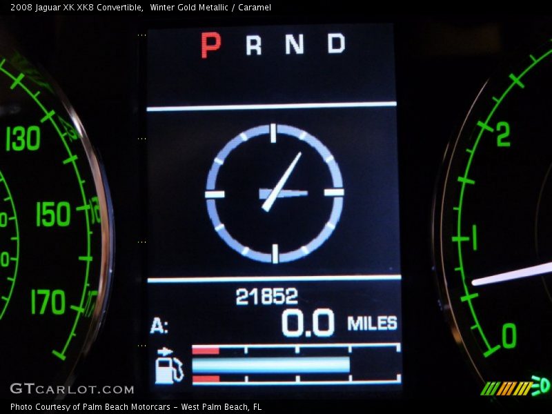 Winter Gold Metallic / Caramel 2008 Jaguar XK XK8 Convertible