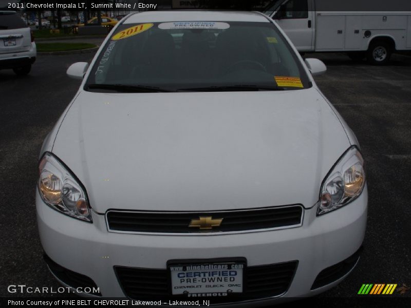 Summit White / Ebony 2011 Chevrolet Impala LT