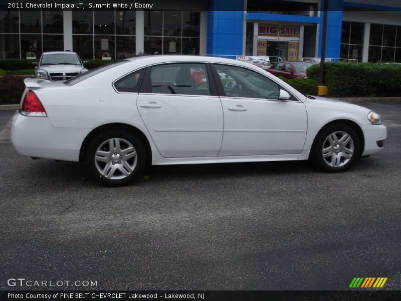 Summit White / Ebony 2011 Chevrolet Impala LT