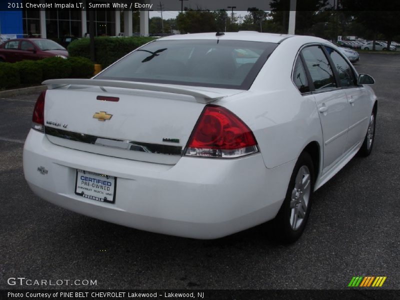 Summit White / Ebony 2011 Chevrolet Impala LT