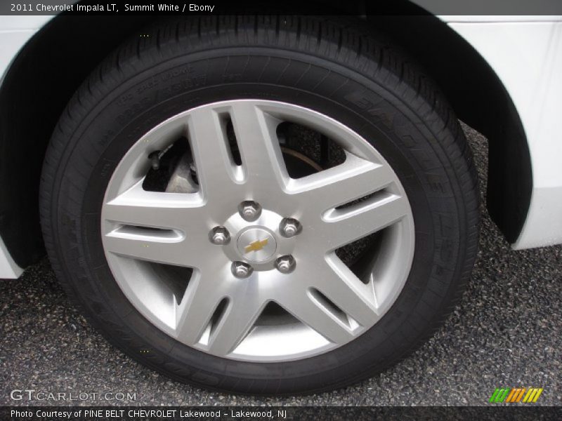 Summit White / Ebony 2011 Chevrolet Impala LT