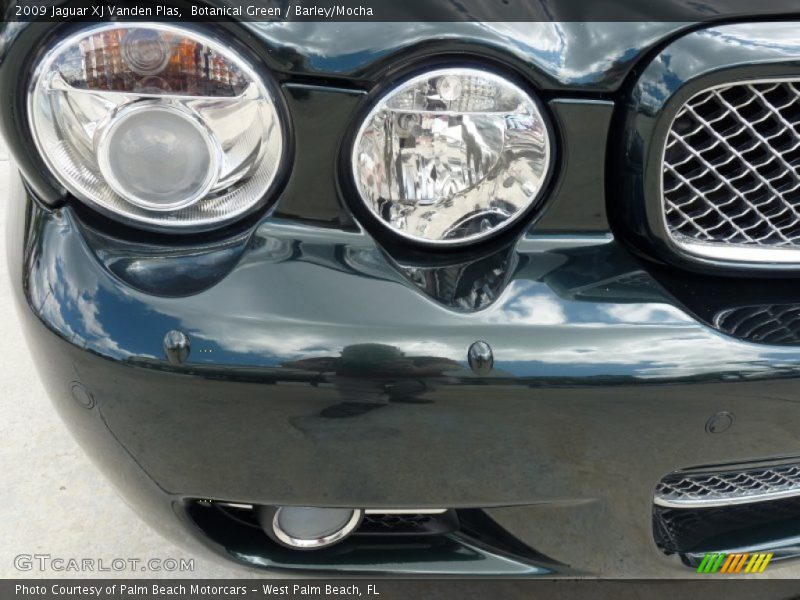 Botanical Green / Barley/Mocha 2009 Jaguar XJ Vanden Plas