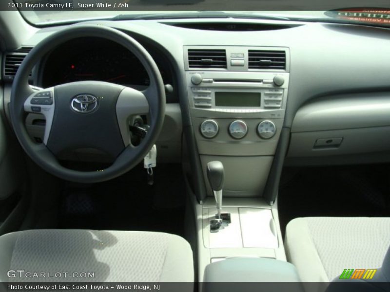 Super White / Ash 2011 Toyota Camry LE