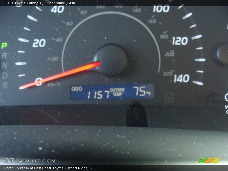 Super White / Ash 2011 Toyota Camry LE