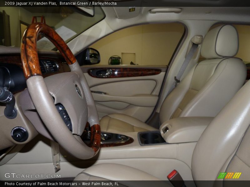 Botanical Green / Barley/Mocha 2009 Jaguar XJ Vanden Plas