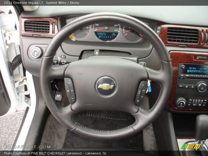 Summit White / Ebony 2011 Chevrolet Impala LT
