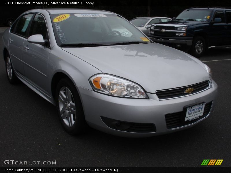 Silver Ice Metallic / Ebony 2011 Chevrolet Impala LT