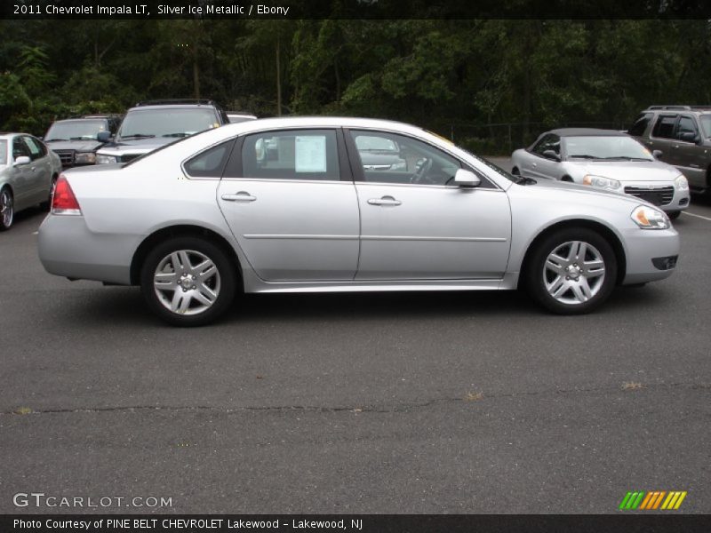 Silver Ice Metallic / Ebony 2011 Chevrolet Impala LT