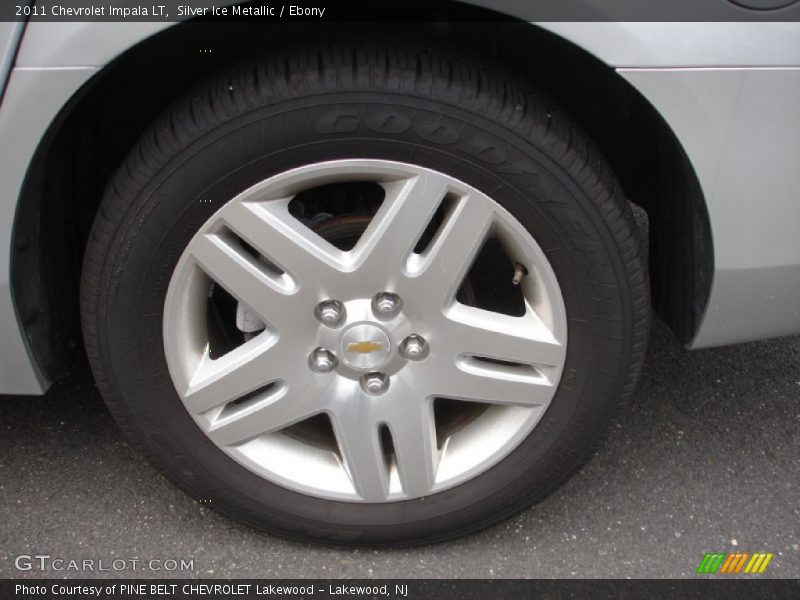 Silver Ice Metallic / Ebony 2011 Chevrolet Impala LT