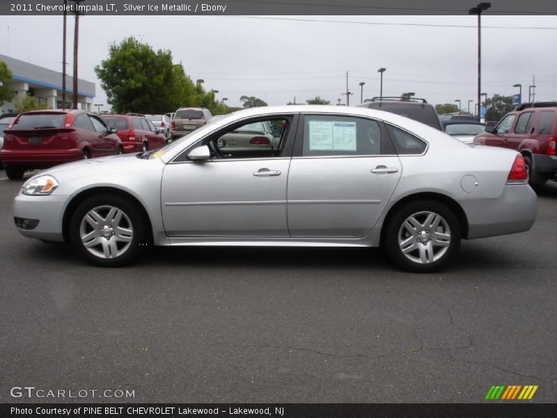 Silver Ice Metallic / Ebony 2011 Chevrolet Impala LT