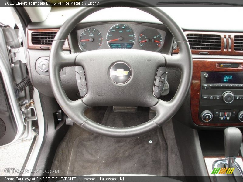 Silver Ice Metallic / Ebony 2011 Chevrolet Impala LT