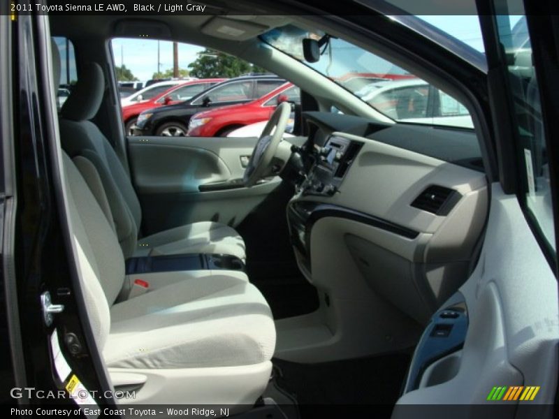 Black / Light Gray 2011 Toyota Sienna LE AWD
