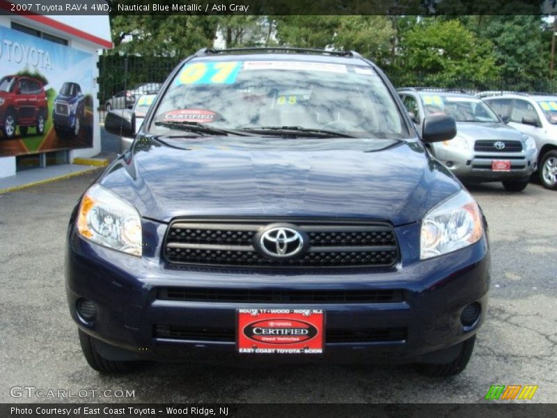 Nautical Blue Metallic / Ash Gray 2007 Toyota RAV4 4WD