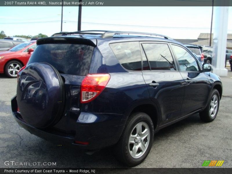 Nautical Blue Metallic / Ash Gray 2007 Toyota RAV4 4WD