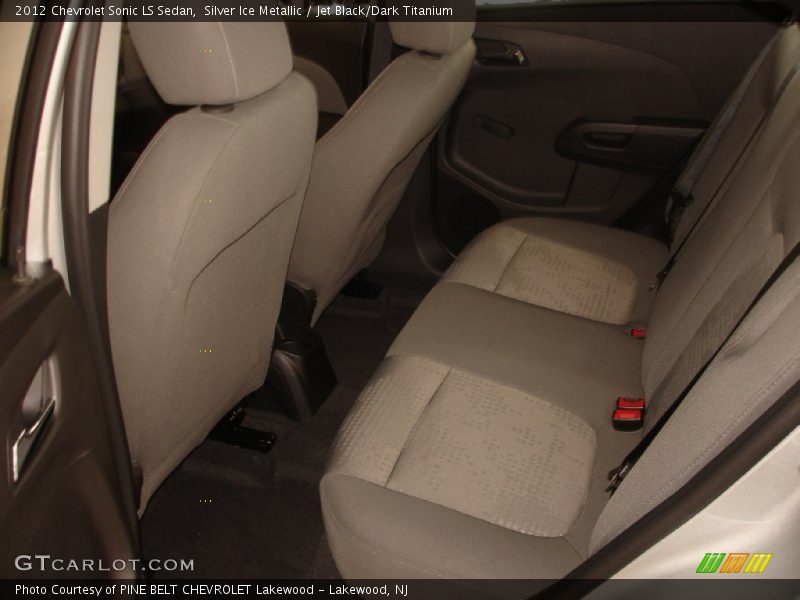  2012 Sonic LS Sedan Jet Black/Dark Titanium Interior