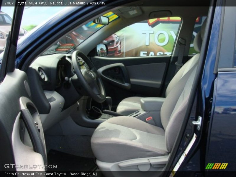 Nautical Blue Metallic / Ash Gray 2007 Toyota RAV4 4WD