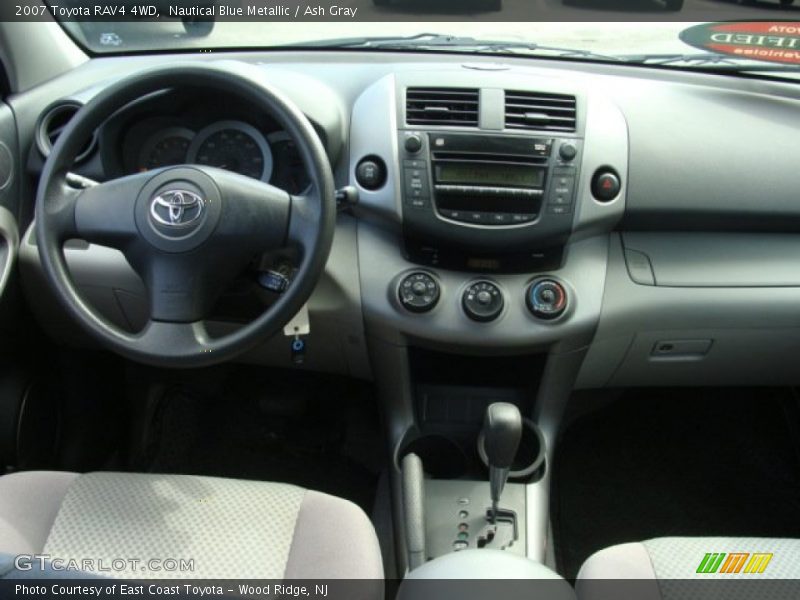 Nautical Blue Metallic / Ash Gray 2007 Toyota RAV4 4WD
