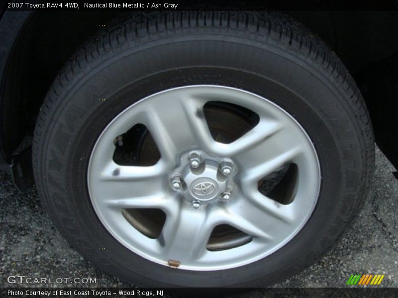 Nautical Blue Metallic / Ash Gray 2007 Toyota RAV4 4WD