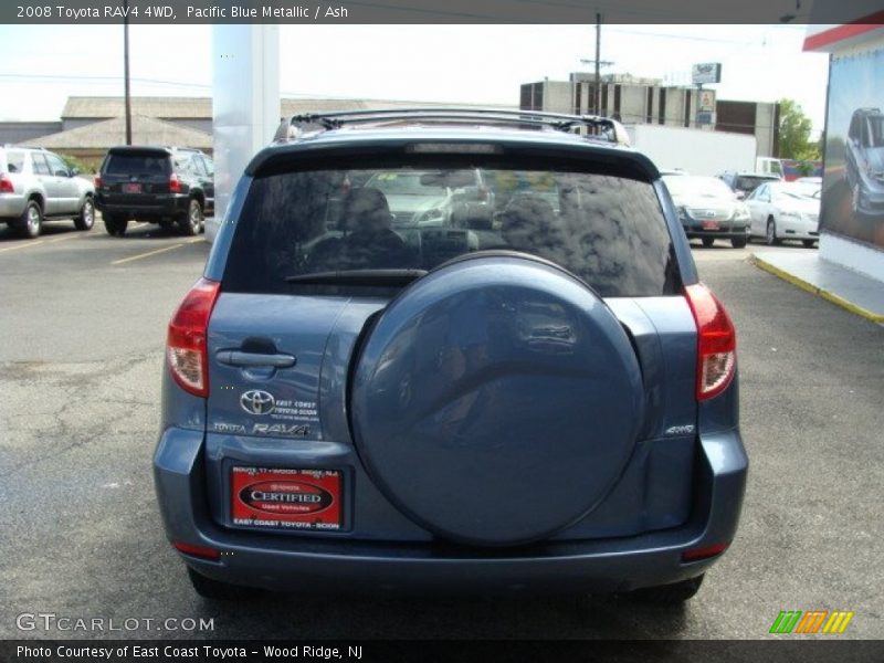 Pacific Blue Metallic / Ash 2008 Toyota RAV4 4WD