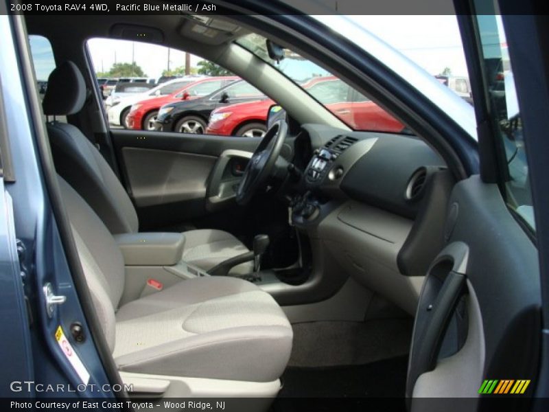 Pacific Blue Metallic / Ash 2008 Toyota RAV4 4WD
