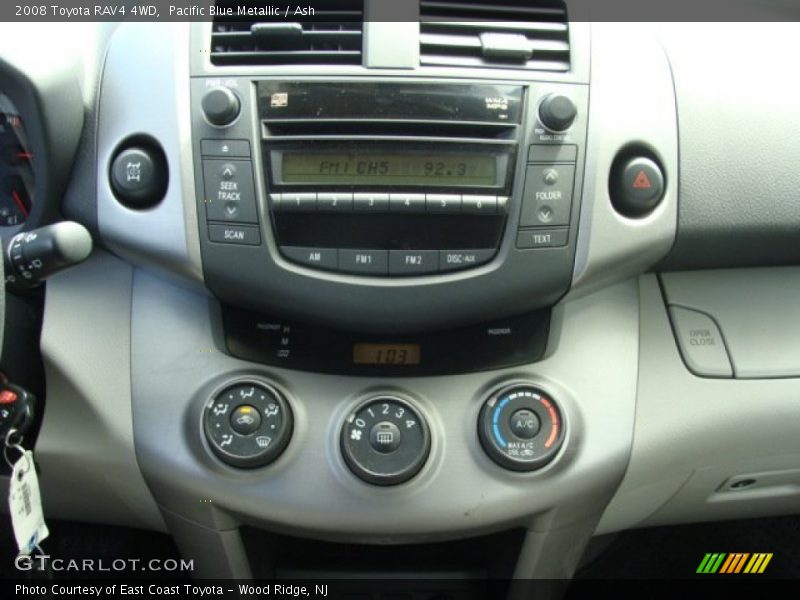 Pacific Blue Metallic / Ash 2008 Toyota RAV4 4WD